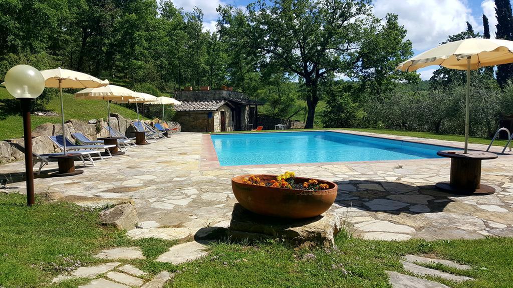 Holiday House Le Selvole Radda in Chianti Exteriér fotografie